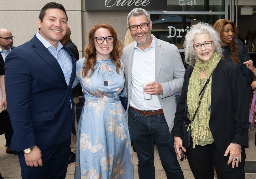 Supervisor Horvath with members Supervisor Horvath with members